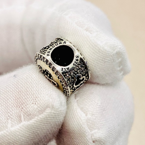 EUC Pandora Sterling Silver Disney Sparkling Icons Limited Edition Charm - Picture 9 of 11